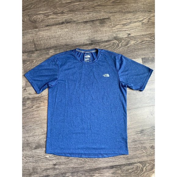 The North Face Other - EUC Mens The North Face short sleeve blue tshirt Logo size S